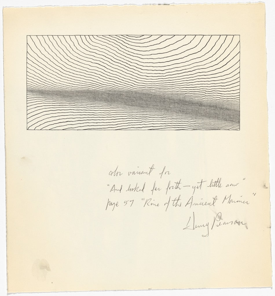 And Looked Far Forth - Yet Little Saw for the book The Rime of the Ancient Mariner