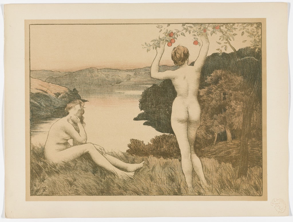 Autumn (Automne) from L'Estampe moderne, no. 1