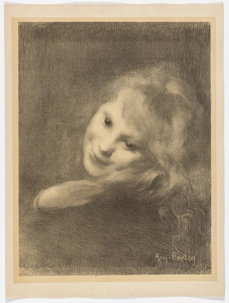Cheerful (Rieuse) from L'Estampe moderne, no. 2