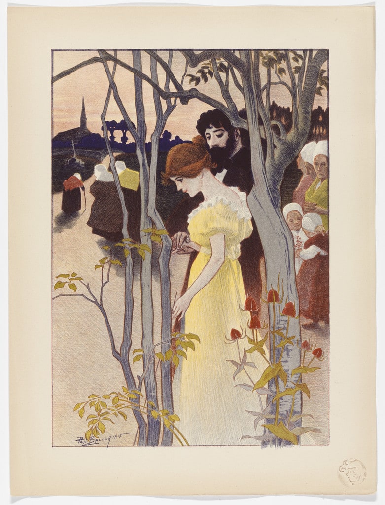 Twilight (Crépuscule) from L'Estampe moderne, no. 3