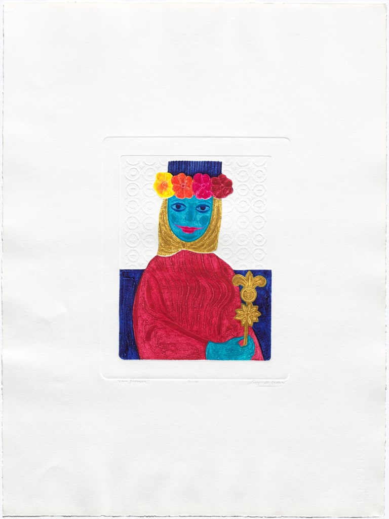 The Other Gioconda (La Otra Gioconda) from AGPA 73: Pan American Graphic Arts (AGPA 73: Artes gráficas panamericanas)