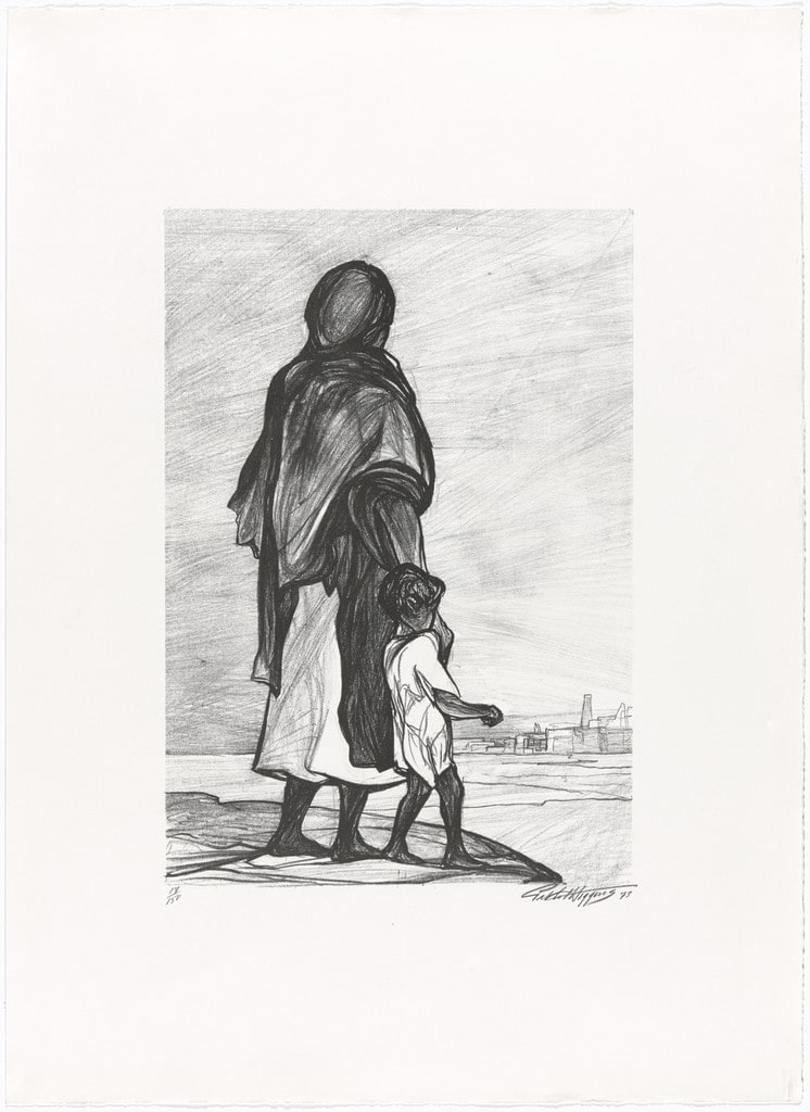 Foreign City (Ciudad ajena) from AGPA 73: Pan American Graphic Arts (AGPA 73: Artes gráficas panamericanas)