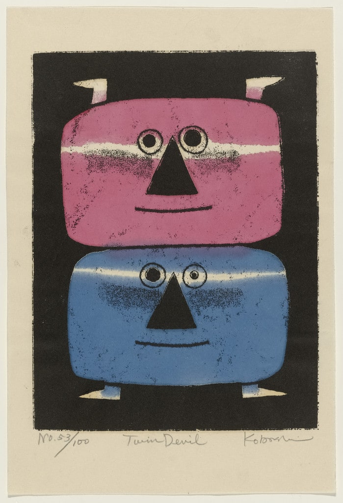 Twin Devils from 11 Prints by 11 Printmakers