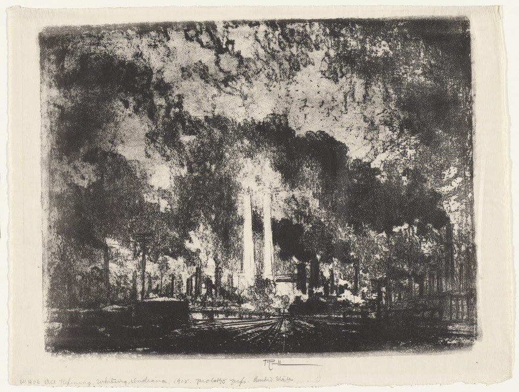 Oil Refining, Whiting, Indiana