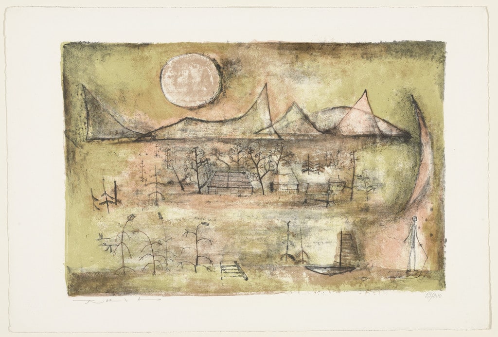 Mountains and sun (Montagnes et soleil)