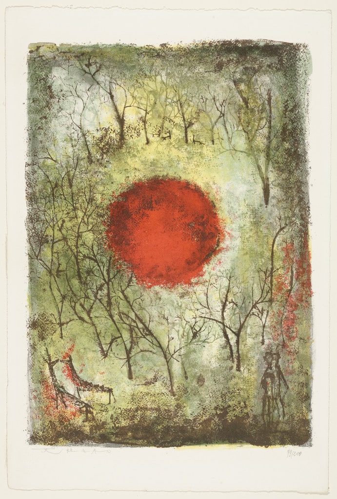 The red sun (Le soleil rouge)