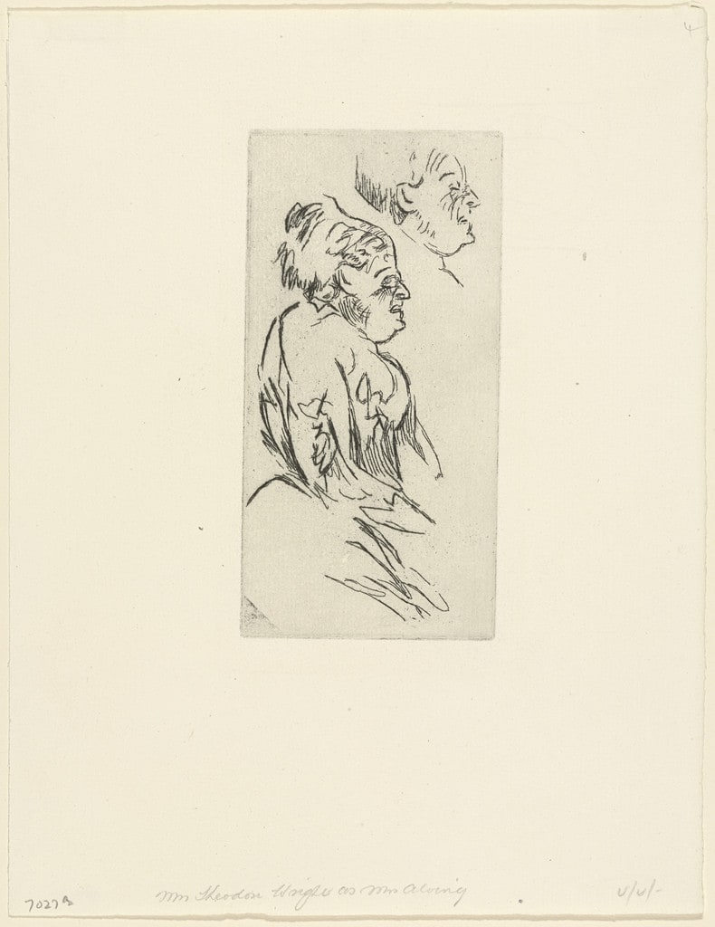 Mrs. Theodore Wright as Mrs. Alling