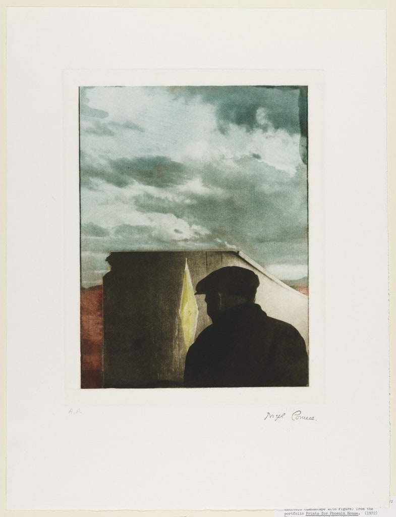 Untitled (Landscape with Figure) from Prints for Phoenix House