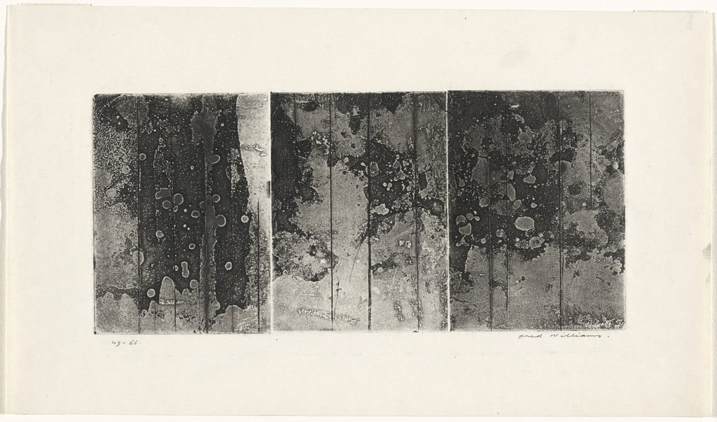 Landscape Triptych No. 1, State IV/IV