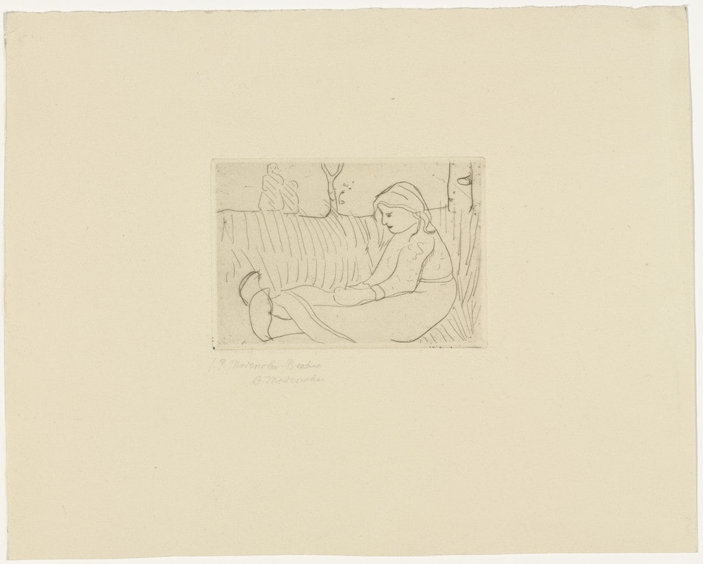 Seated Child (Sitzendes Kind)