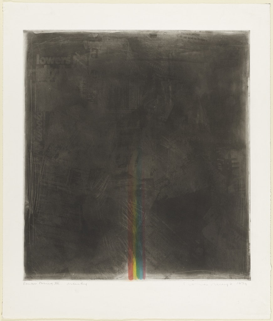 Rainbow Etching VIII