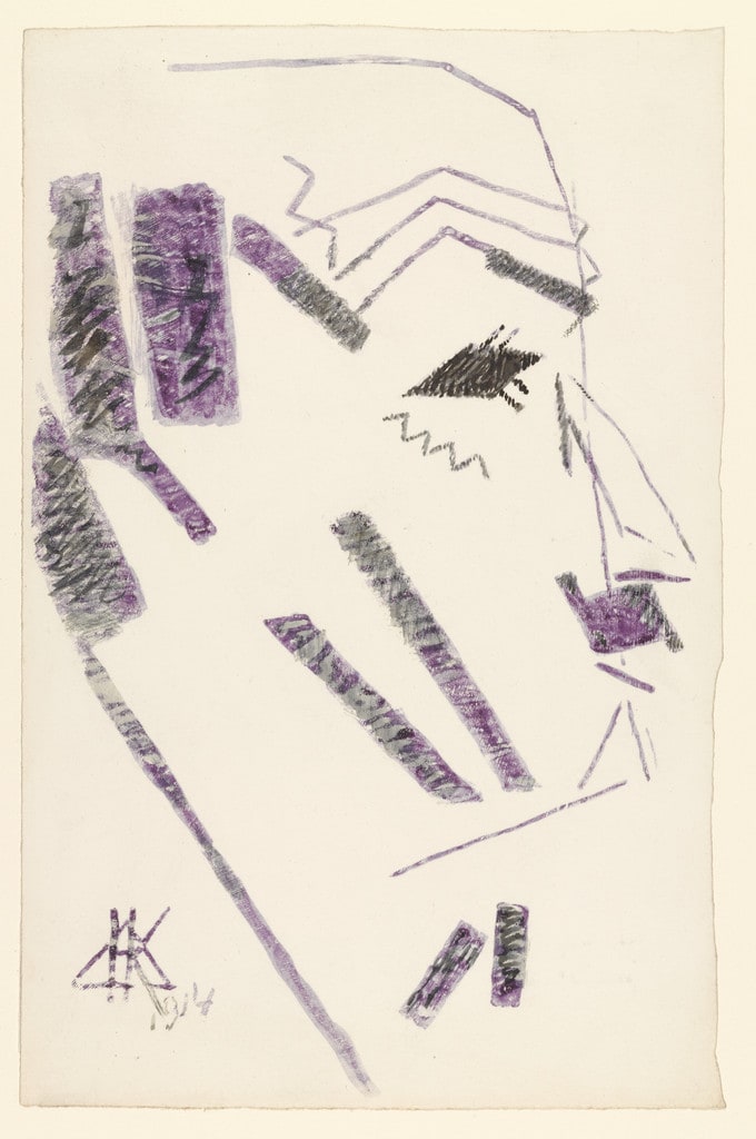 Portrait of Marinetti