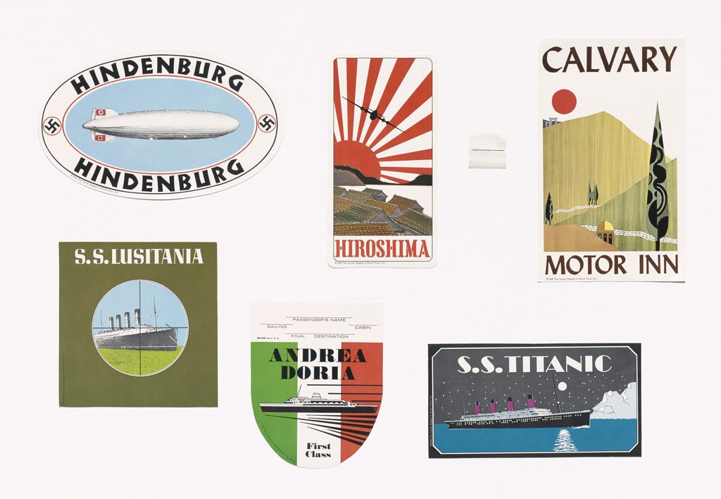 Luggage Labels from S.M.S. No. 1