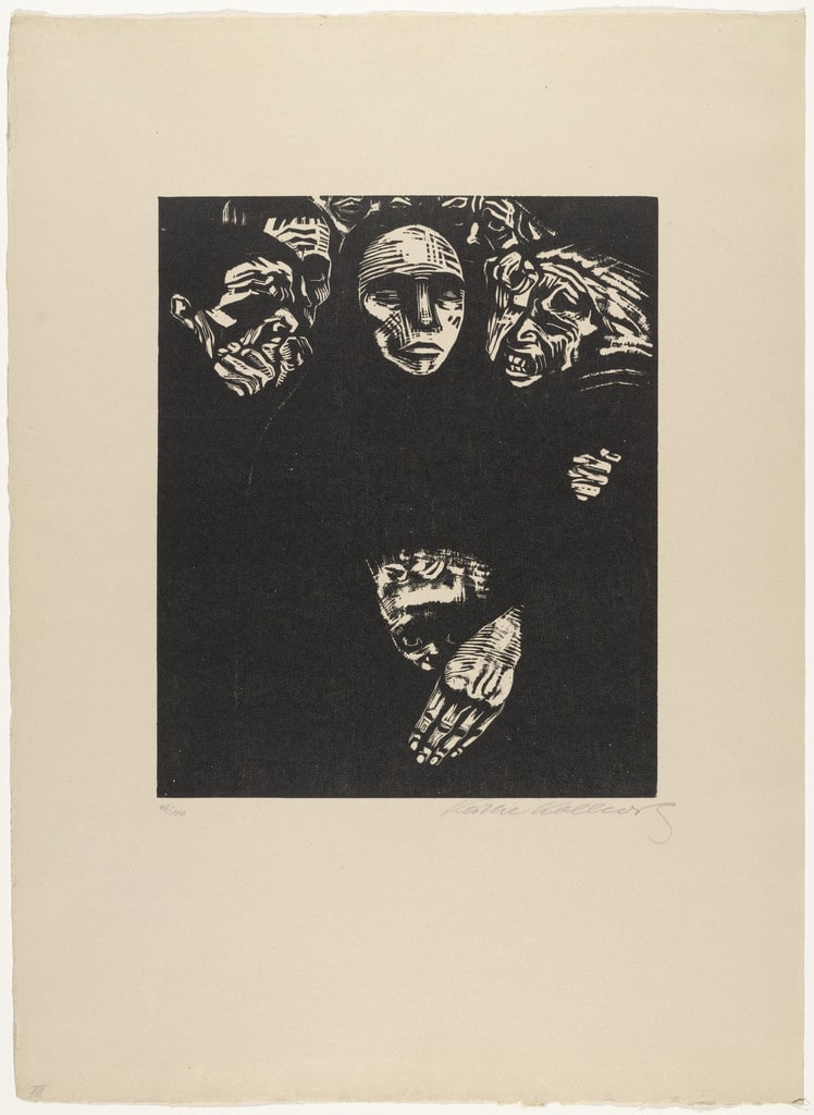 The People (Das Volk), state VII/VII, plate 7 from War (Krieg)