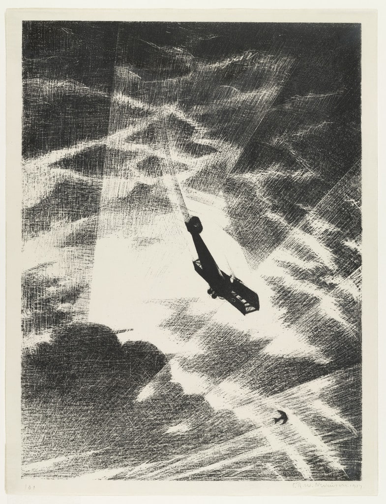 Swooping Down on a Taube, plate 6 from the series Building Aircraft