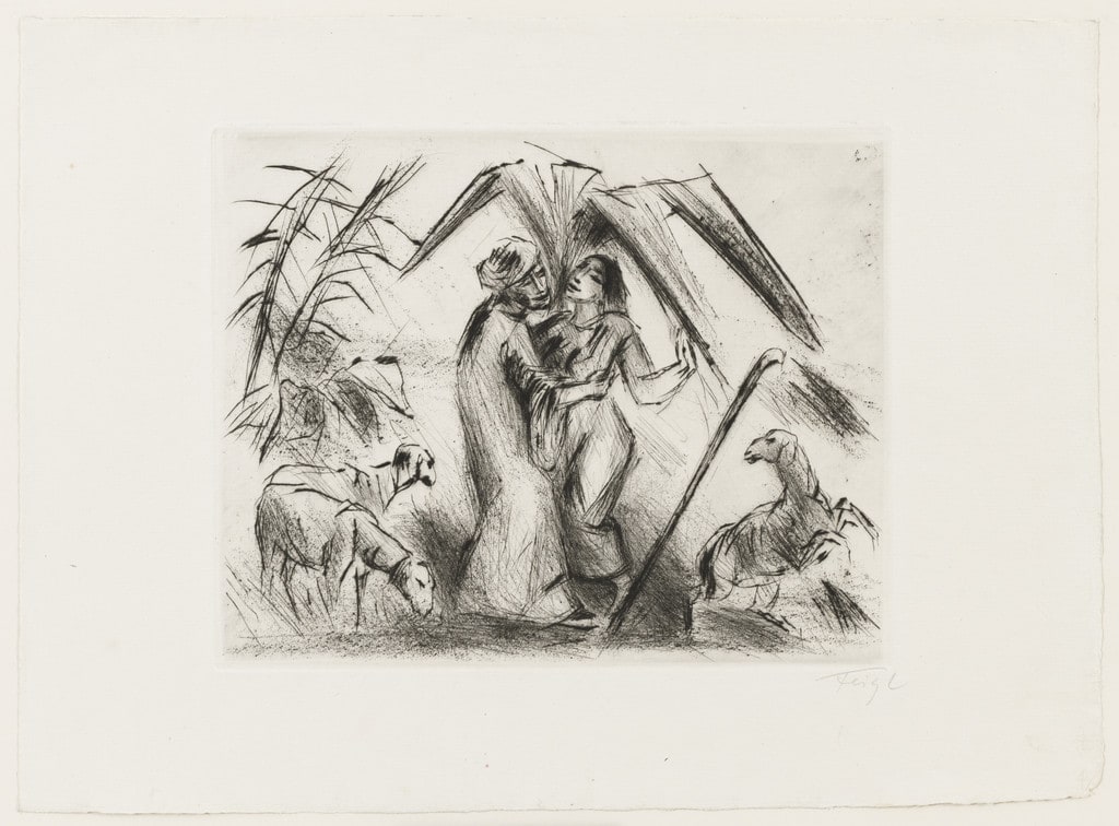 Motif from the Song of Songs (Das Hohelied)