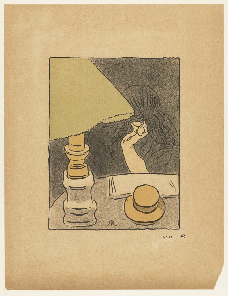 Woman and Lamp