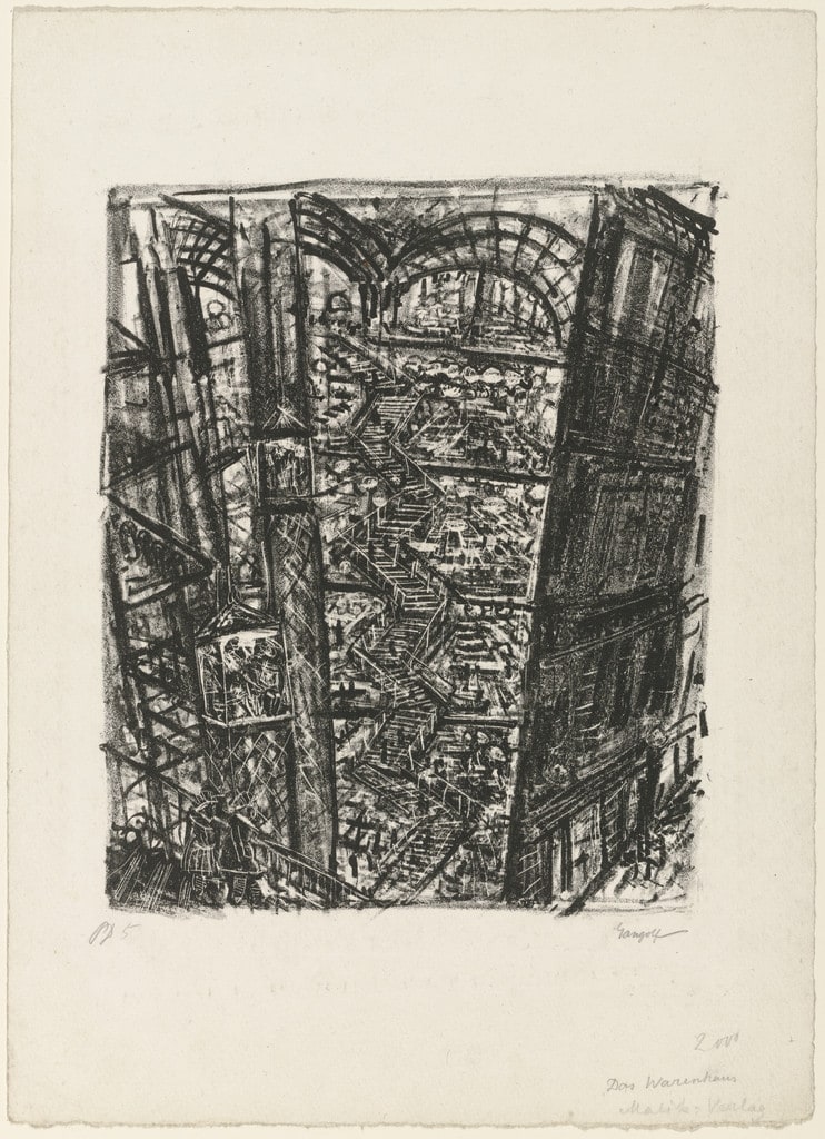 The Department Store (Das Warenhaus) from the portfolio Metropolis