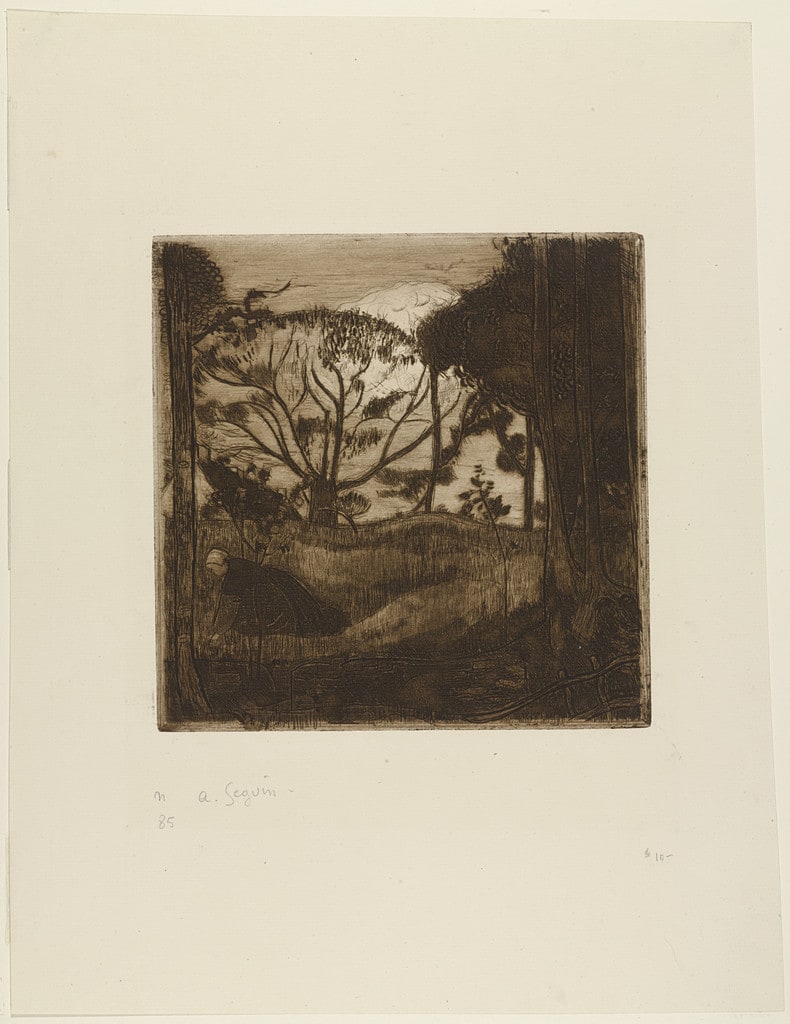 Landscape (Paysage) from the portfolio The Original Print (L'Estampe originale), no. vii