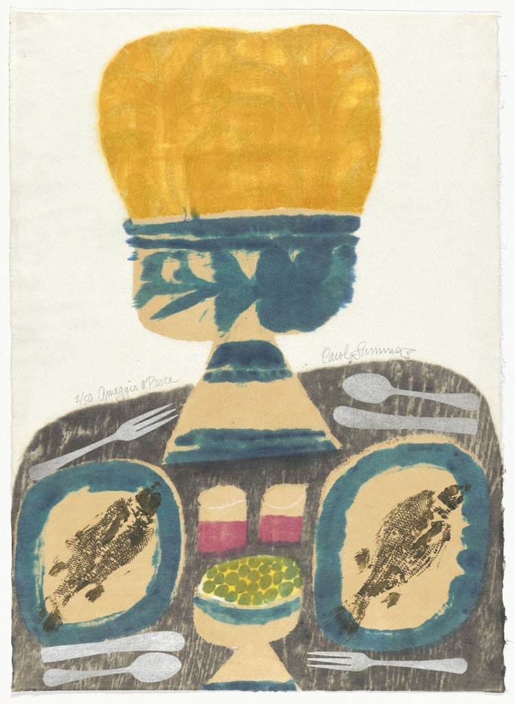 Homage to Fish (Omaggio a pesce) from 9 Prints