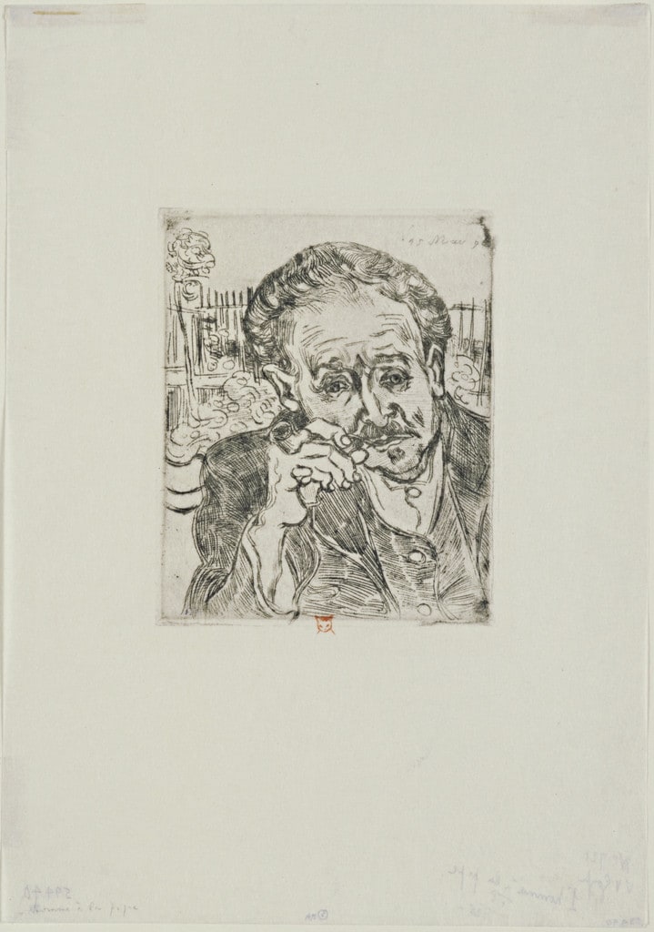 Portrait of Dr. Gachet (Man with a Pipe)