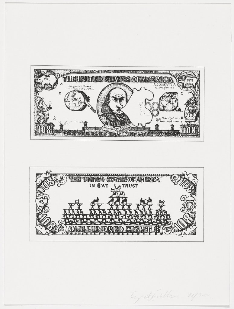 $108 Bill from The New York Collection for Stockholm