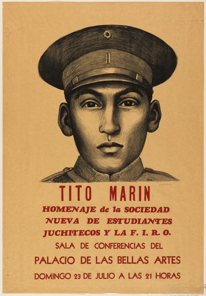 Tito Marin. An Appreciation of the New Student Society (Tito Marin. Homenaje de la sociedad nueva de estudiantes)