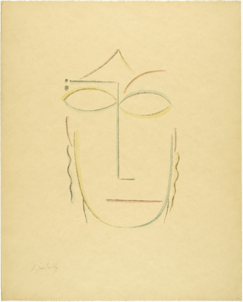 Head II (Kopf II) from the portfolio Heads (Köpfe)
