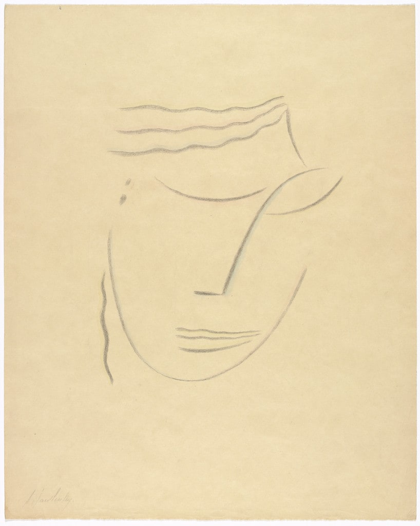 Head III (Kopf III) from the portfolio Heads (Köpfe)