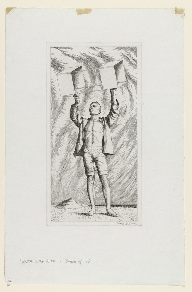 Youth with Kite