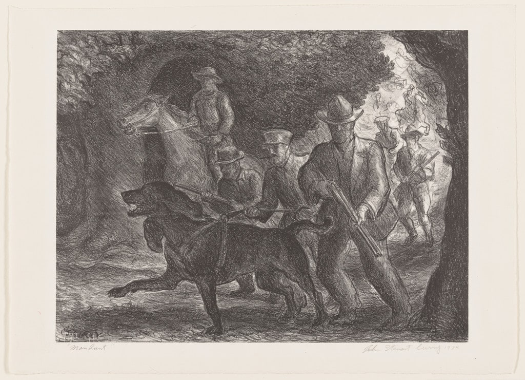 Man Hunt from The American Scene, no. 2