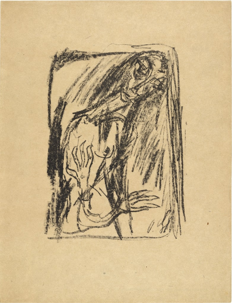 Transience (Vergänglichkeit) (plate, loose leaf) from the periodical Das Kunstblatt, vol. 2, no. 5 (May 1918)