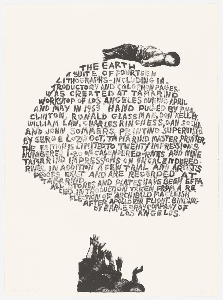 Colophon from The Earth
