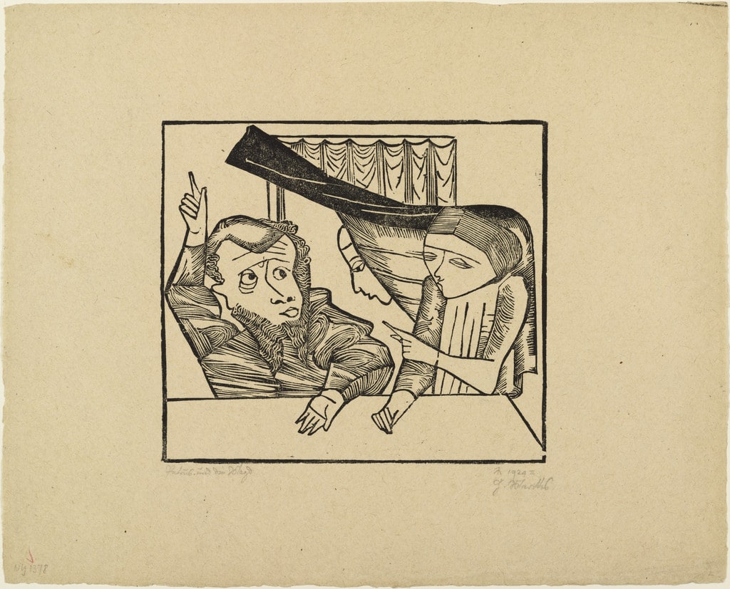 Peter and the Maid (Petrus und die Magd)
