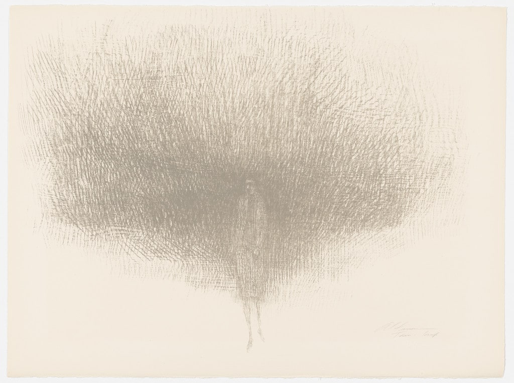 Figure and Foliage II from Untitled Suite