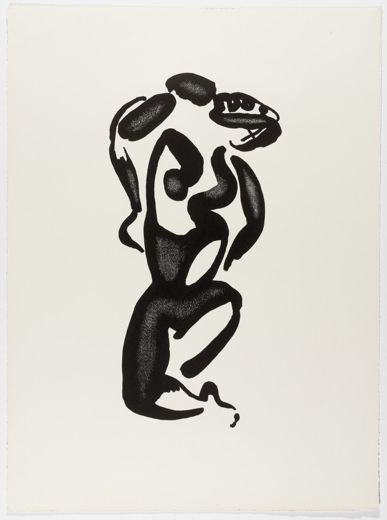 The Black Dance (La danse noire) from the portfolio Living Forms (Les formes vivantes)