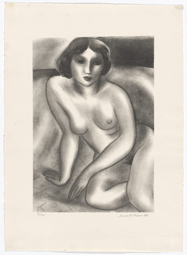 Nude on Sofa