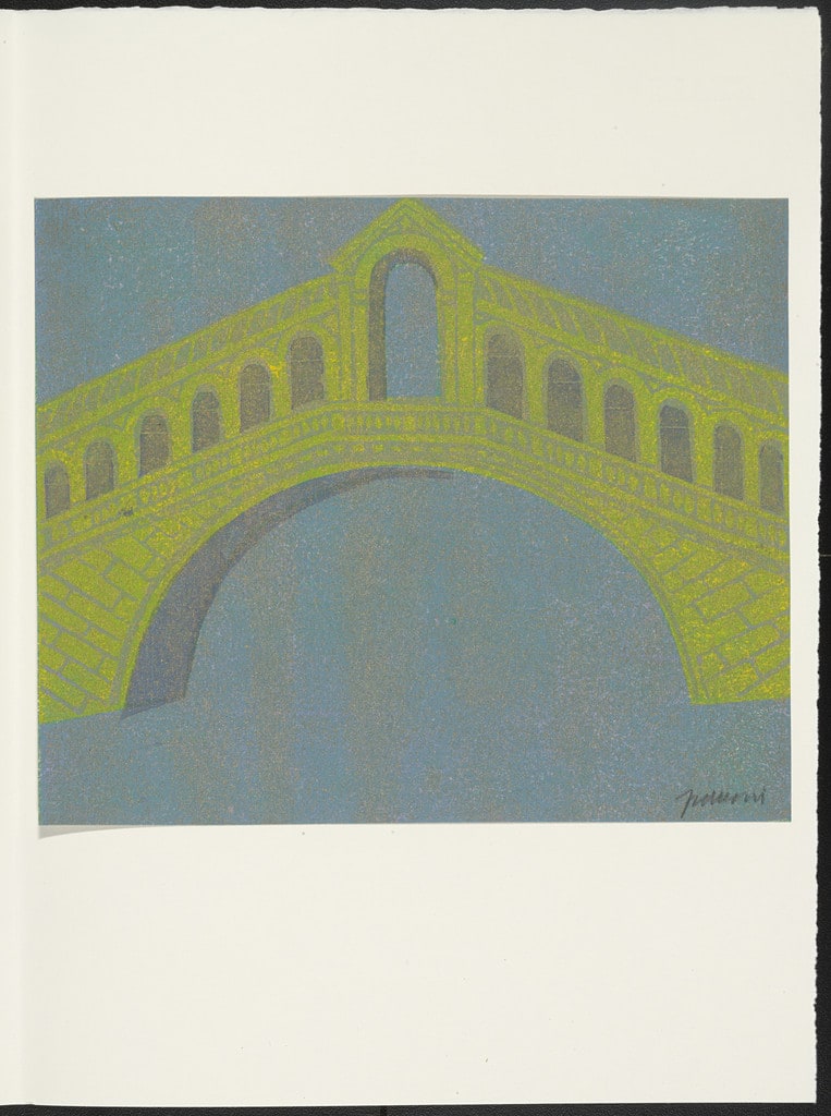 Ponte di Rialto from the portfolio Views of Venice (Vedute di Venezia)