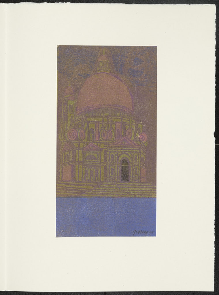 Basilica della Salute from the portfolio Views of Venice (Vedute di Venezia)