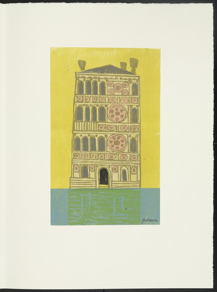Palazzo Dario from the portfolio Views of Venice (Vedute di Venezia)