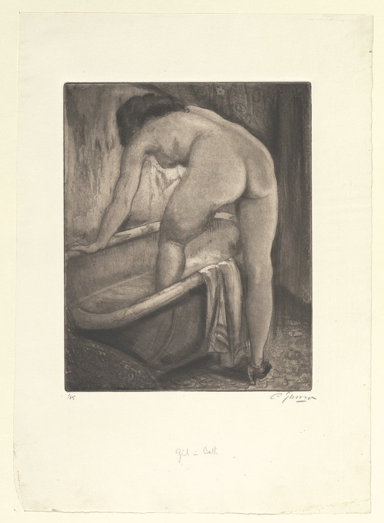 Girl in Bath