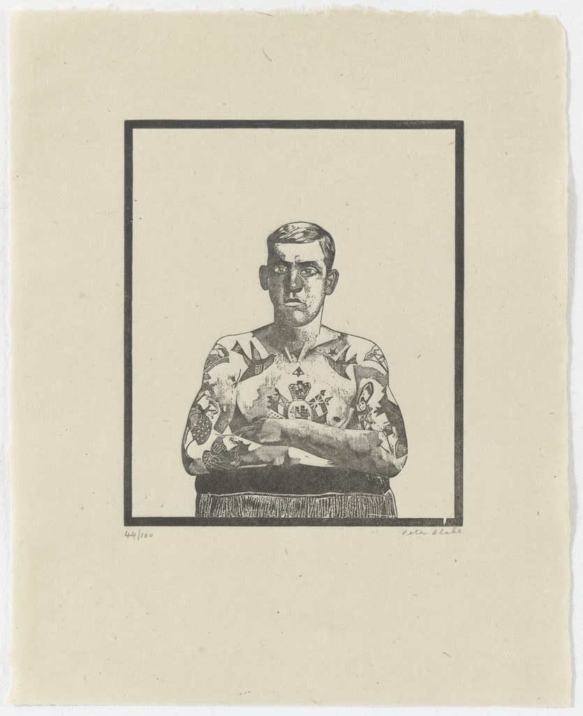 Tattooed Man from Side Show