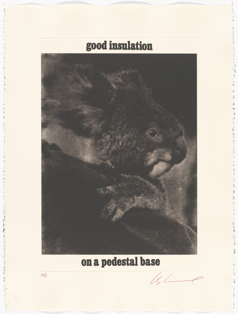 Good Insulation / On a Pedestal Base from the series Brown Bears
