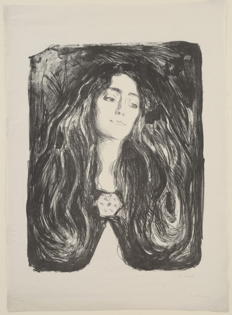 The Brooch. Eva Mudocci (Brosjen. Eva Mudocci)