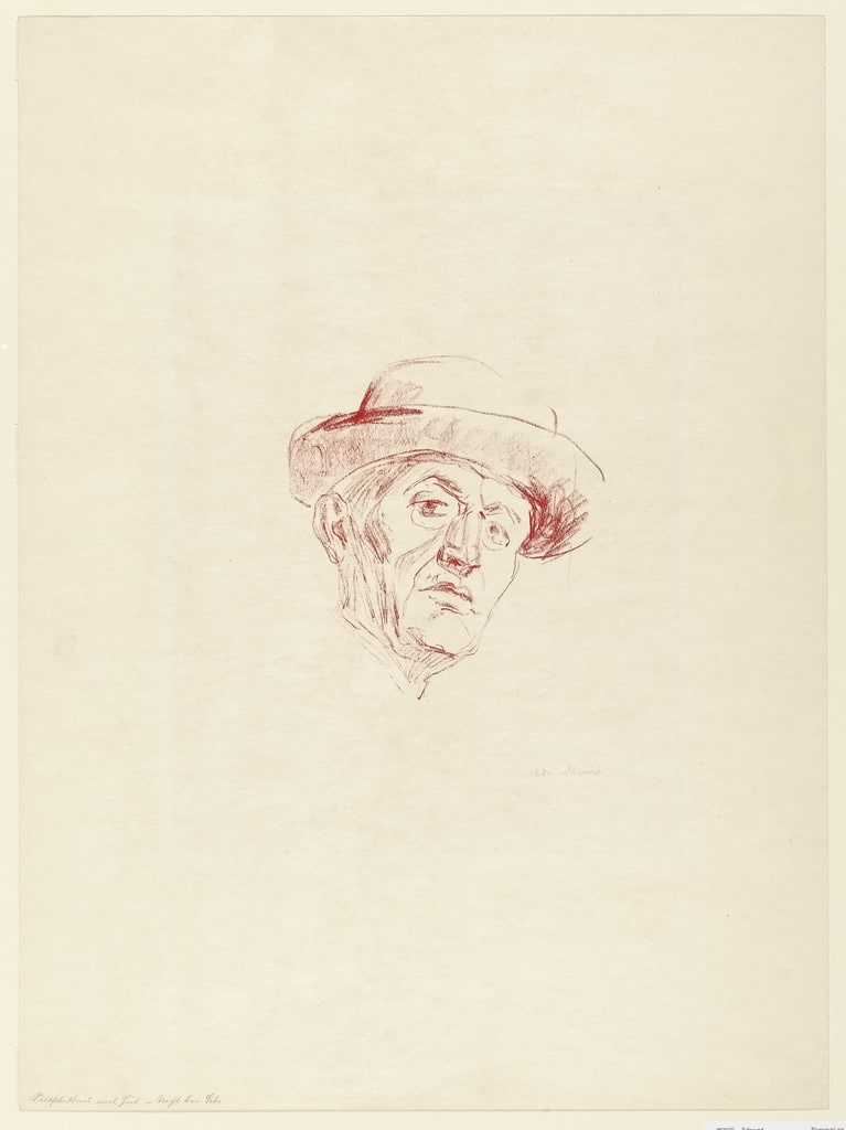 Self Portrait with Hat I