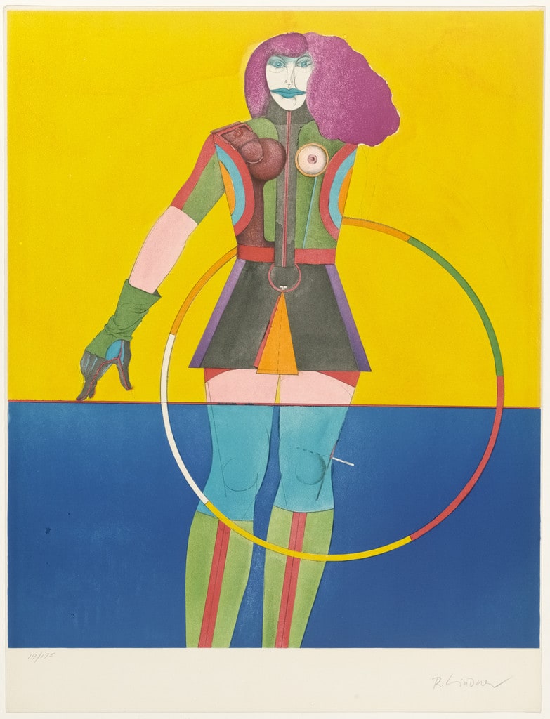 Girl with Hoop from Fun City