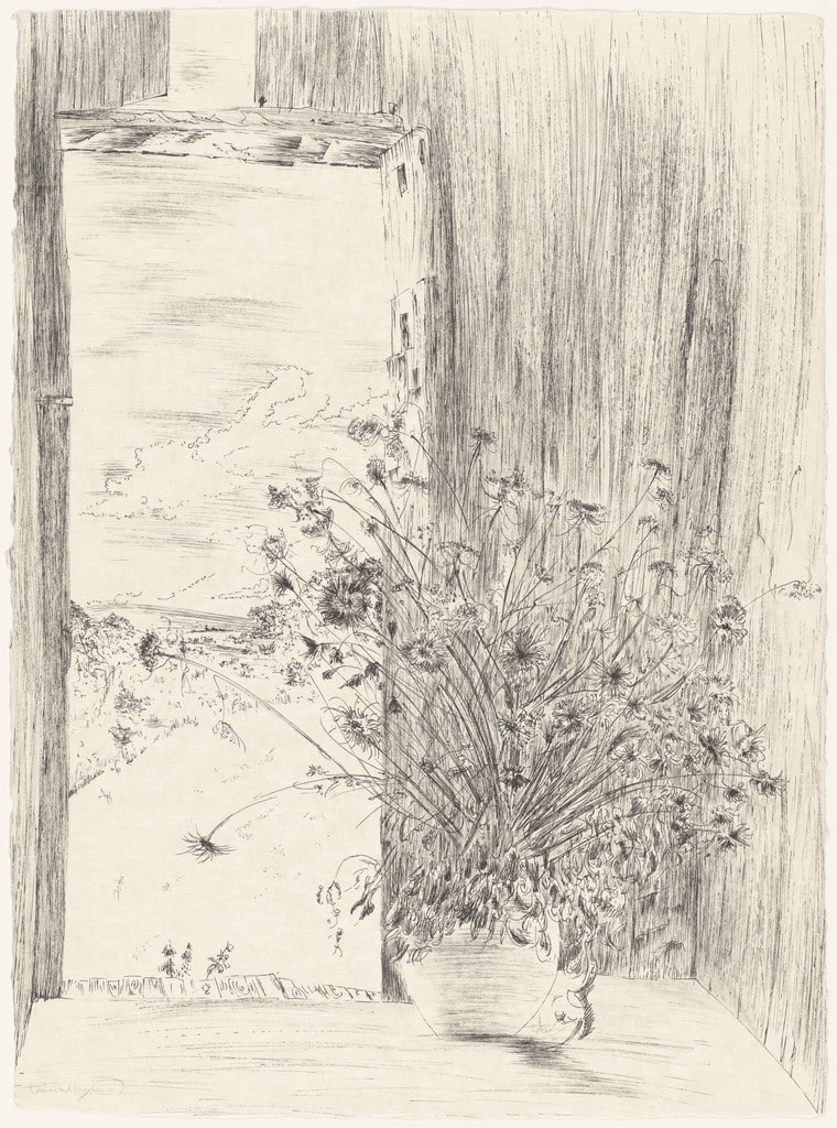 Flowers in Barn from the portfolio Of Nature, Of Man
