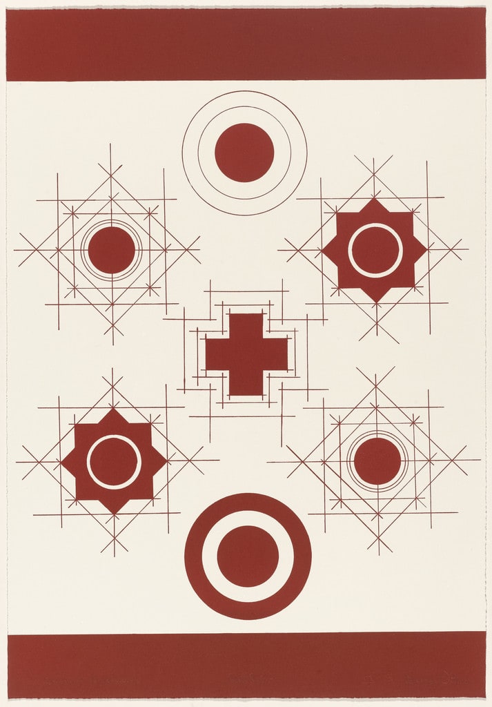 Red Print from Oaxaca