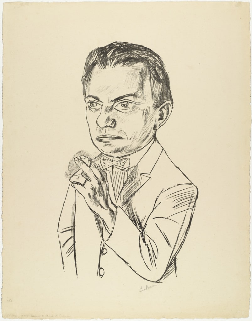 Portrait of Dr. Heinrich Simon (Bildnis Dr. Heinrich Simon)
