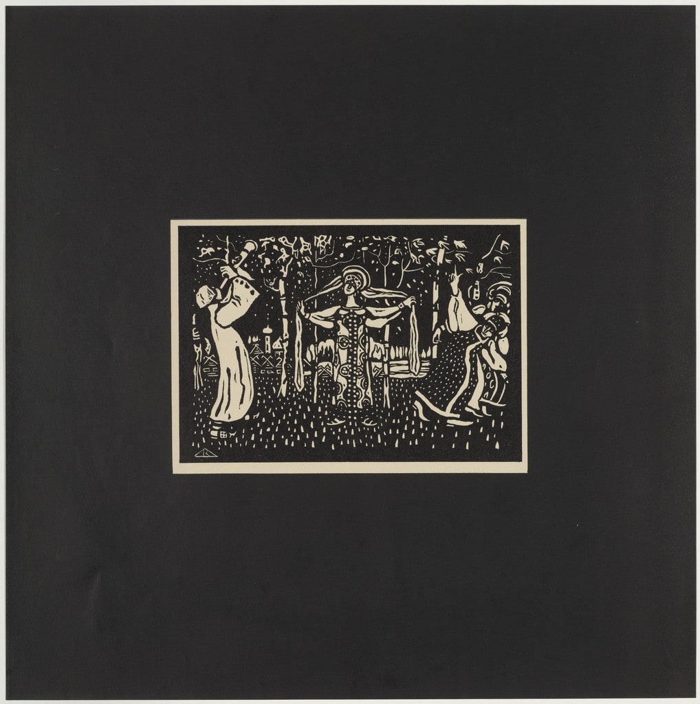 The Birch Trees (Les Bouleaux) from Xylographs (Xylographies)